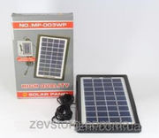 Солнечная панель Solar board 3W-9V+torch charger с возможностью заряжа